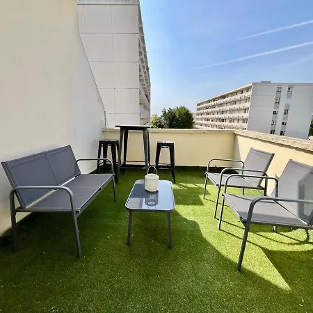 Apartamento Le Auguste-terrasse Plein Sud-wifi Caen